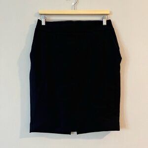 Express Black Pencil Skirt Knee-Length Work